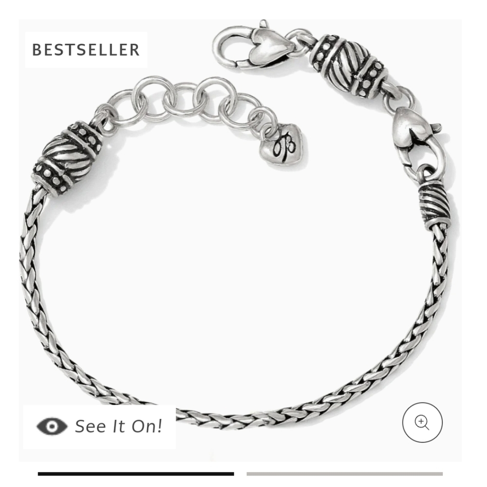 8 piece 🩵BRIGHTON🩵 bracelet with charms and spacers limited and sold out!